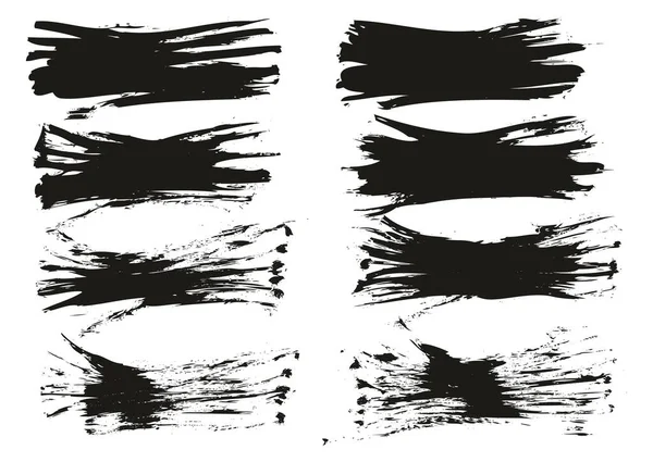 Плоский Вентилятор Кисть Тонкий Короткий Фон Высокая Детализация Абстрактный Векторный — стоковый вектор