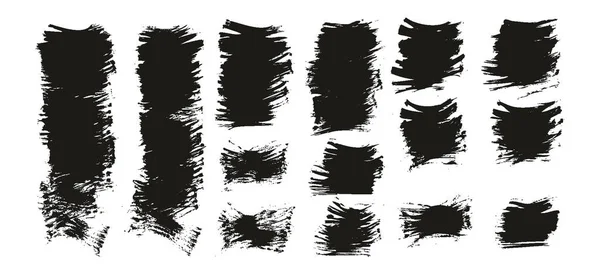 Flat Fan Brush Thin Short Background High Detail Abstract Vector — 스톡 벡터