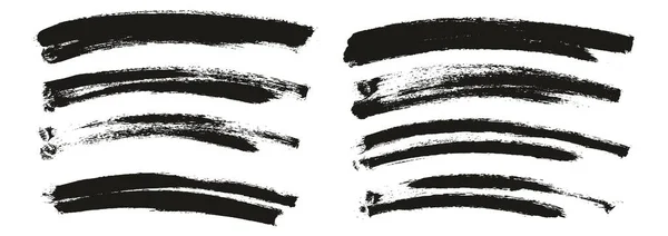Sponge Thin Artist Pinsel Gebogener Hintergrund Hohe Details Abstrakter Vektorhintergrund — Stockvektor
