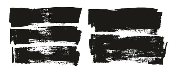 Επίπεδη Σφουγγάρι Παχύ Καλλιτέχνη Βούρτσα Μακρύ Φόντο Μείγμα Υψηλής Λεπτομέρειας — Διανυσματικό Αρχείο