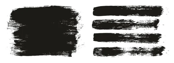 Στρογγυλή Βούρτσα Τακτική Μακρύ Φόντο Ευθείες Γραμμές Mix Καλλιτέχνης Βούρτσα — Διανυσματικό Αρχείο
