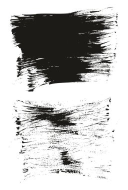 Düz Pervane Fırçası İnce Arkaplan Yüksek Detay Soyut Vektör Arkaplanı Ayarlandı 