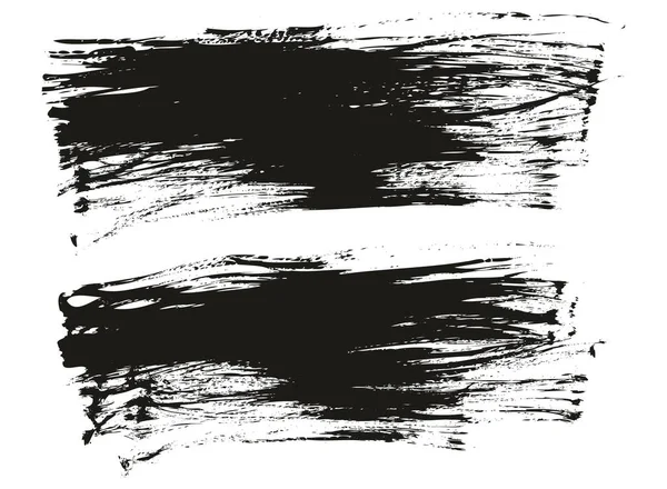 Плоский Вентилятор Кисть Тонкий Длинный Фон Высокая Детализация Векторный Фон — стоковый вектор