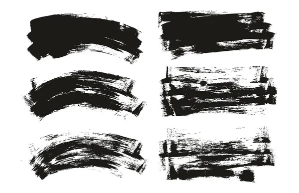 Flat Sponge Thin Artist Brosse Fond Long Incurvé Mélange Fond — Image vectorielle