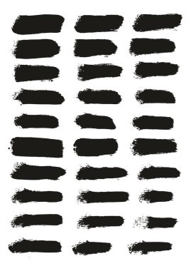 Yuvarlak Sünger İnce Sanatçı Fırça Düz Çizgiler Yüksek Detay Özet Vektör Arkaplanı 