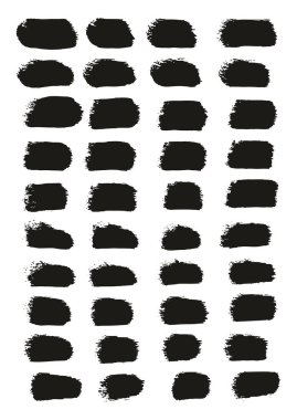 Yuvarlak Sünger İnce Sanatçı Fırça Düz Çizgiler Yüksek Detay Özet Vektör Arkaplanı 