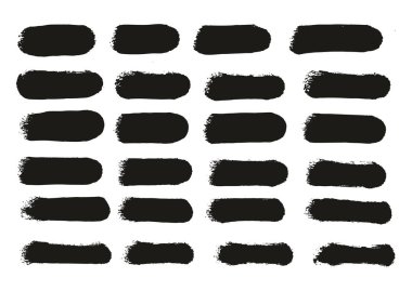 Yuvarlak Sünger İnce Sanatçı Fırça Düz Çizgiler Yüksek Detay Özet Vektör Arkaplanı 