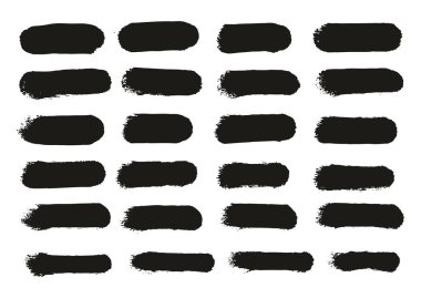 Yuvarlak Sünger İnce Sanatçı Fırça Düz Çizgiler Yüksek Detay Özet Vektör Arkaplanı 