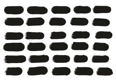 Yuvarlak Sünger İnce Sanatçı Fırça Düz Çizgiler Yüksek Detay Özet Vektör Arkaplanı 