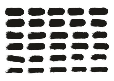 Yuvarlak Sünger İnce Sanatçı Fırça Düz Çizgiler Yüksek Detay Özet Vektör Arkaplanı 