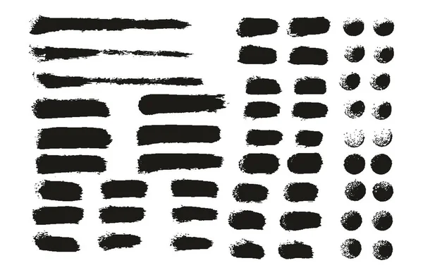 Στρογγυλό Σφουγγάρι Λεπτό Πινέλο Καλλιτέχνη Ευθείες Γραμμές Υψηλής Λεπτομέρειας Αφηρημένη — Διανυσματικό Αρχείο
