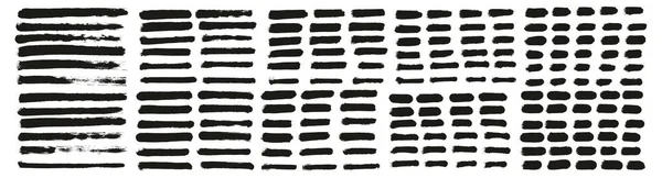 Sponge Thin Artist Pinsel Gerade Linien High Detail Abstrakter Vektorhintergrund — Stockvektor
