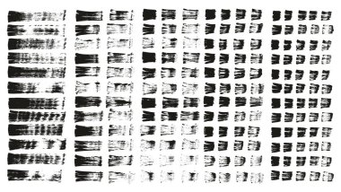 Düz Fan Fırçası Düzenli Satırlar Yüksek Detay Özet Vektör Arkaplanı MEGA Ayarları 