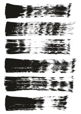 Düz Fan Fırçası Düzenli Satırlar Yüksek Detay Özet Vektör Arkaplanı MEGA Ayarları 