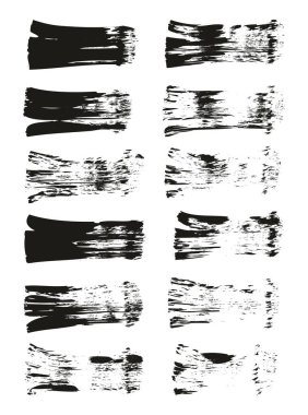 Düz Fan Fırçası Düzenli Satırlar Yüksek Detay Özet Vektör Arkaplanı MEGA Ayarları 