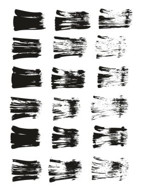 Düz Fan Fırçası Düzenli Satırlar Yüksek Detay Özet Vektör Arkaplanı MEGA Ayarları 