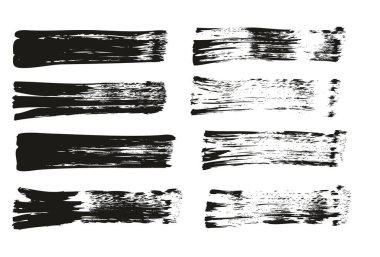 Düz Fan Fırçası Düzenli Satırlar Yüksek Detay Özet Vektör Arkaplanı MEGA Ayarları 