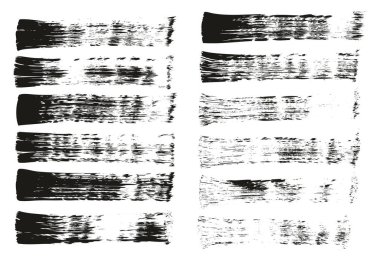 Düz Fan Fırçası Düzenli Satırlar Yüksek Detay Özet Vektör Arkaplanı MEGA Ayarları 