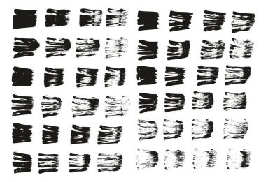 Düz Fan Fırçası Düzenli Satırlar Yüksek Detay Özet Vektör Arkaplanı MEGA Ayarları 