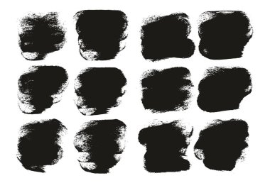 Yuvarlak Sünger Kalın Sanatçı Fırça Kısa Arkaplan Yüksek Detay Özet Vektör Arkaplanı 