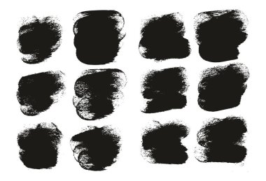 Yuvarlak Sünger Kalın Sanatçı Fırça Kısa Arkaplan Yüksek Detay Özet Vektör Arkaplanı 