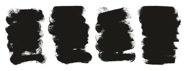 Yuvarlak Sünger Kalın Sanatçı Fırça Kısa Arkaplan Yüksek Detay Özet Vektör Arkaplanı 