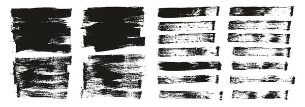 平面涂料笔刷稀疏短背景 直线混合高细节抽象矢量背景混集 — 图库矢量图片