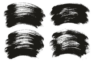 Yuvarlak Fırça Kalın Kalın Arkaplan Karışık Sanatçı Fırça Yüksek Detay Özet Vektör Arkaplan Ayarları 