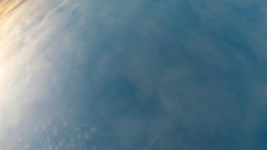 White Carpet Clouds And Blue Sky