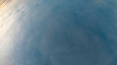 White Carpet Clouds And Blue Sky