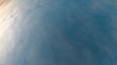 White Carpet Clouds And Blue Sky