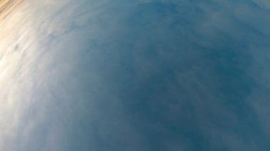 White Carpet Clouds And Blue Sky