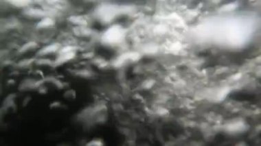 Küçük & Hızlı Şelale Altında Suyun Altında Gidiyor