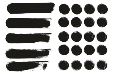 Yuvarlak Sünger Kalın Sanatçı Düz Çizgiler Yüksek Detay Ayrıntılı Vektör Arkaplan Karışımı 