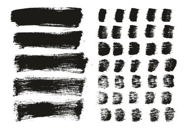 Düz Boya Fırçası Kalın Arkaplan & Düz Satırlar Yüksek Ayrıntılı Karışık Vektör Arkaplan Ayarları 