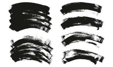 Düz Sünger İnce Sanatçı Fırça Eğrili Arkaplan Karışık Yüksek Detay Özet Vektör Arkaplan MeGA Karışımı 