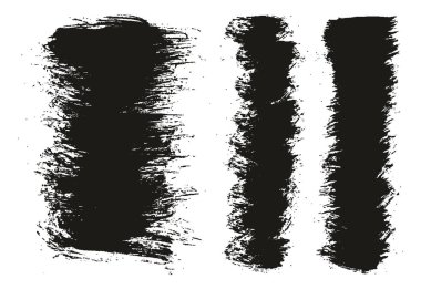 Yuvarlak Fırça Düzenli Uzun & Kısa Arkaplan Karışımı Sanatçı Fırça Yüksek Detay Özet Vektör Arkaplan Karışımı 