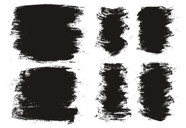 Yuvarlak Fırça Düzenli Uzun & Kısa Arkaplan Karışımı Sanatçı Fırça Yüksek Detay Özet Vektör Arkaplan Karışımı 