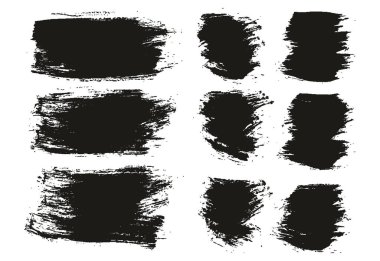 Yuvarlak Fırça Düzenli Uzun & Kısa Arkaplan Karışımı Sanatçı Fırça Yüksek Detay Özet Vektör Arkaplan Karışımı 