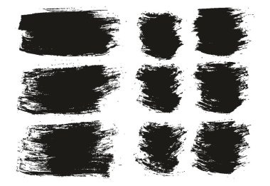 Yuvarlak Fırça Düzenli Uzun & Kısa Arkaplan Karışımı Sanatçı Fırça Yüksek Detay Özet Vektör Arkaplan Karışımı 