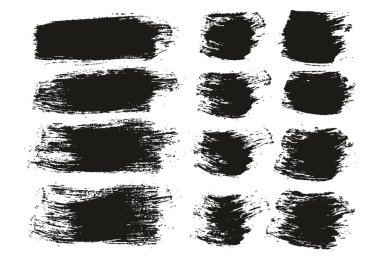 Yuvarlak Fırça Düzenli Uzun & Kısa Arkaplan Karışımı Sanatçı Fırça Yüksek Detay Özet Vektör Arkaplan Karışımı 