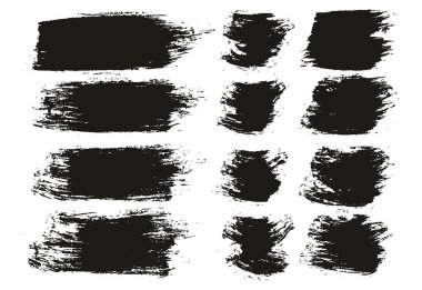 Yuvarlak Fırça Düzenli Uzun & Kısa Arkaplan Karışımı Sanatçı Fırça Yüksek Detay Özet Vektör Arkaplan Karışımı 