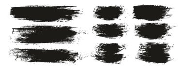 Yuvarlak Fırça Düzenli Uzun & Kısa Arkaplan Karışımı Sanatçı Fırça Yüksek Detay Özet Vektör Arkaplan Karışımı 