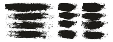 Yuvarlak Fırça Düzenli Uzun & Kısa Arkaplan Karışımı Sanatçı Fırça Yüksek Detay Özet Vektör Arkaplan Karışımı 