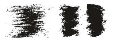 Yuvarlak Fırça Düzenli Uzun & Kısa Arkaplan Karışımı Sanatçı Fırça Yüksek Detay Özet Vektör Arkaplan Karışımı 