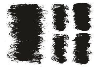 Yuvarlak Fırça Düzenli Uzun & Kısa Arkaplan Karışımı Sanatçı Fırça Yüksek Detay Özet Vektör Arkaplan Karışımı 