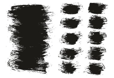 Yuvarlak Fırça Düzenli Uzun & Kısa Arkaplan Karışımı Sanatçı Fırça Yüksek Detay Özet Vektör Arkaplan Karışımı 