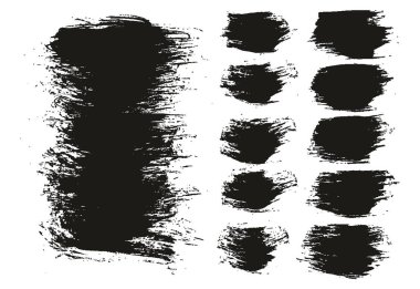 Yuvarlak Fırça Düzenli Uzun & Kısa Arkaplan Karışımı Sanatçı Fırça Yüksek Detay Özet Vektör Arkaplan Karışımı 