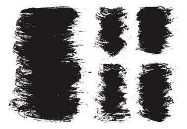 Yuvarlak Fırça Düzenli Uzun & Kısa Arkaplan Karışımı Sanatçı Fırça Yüksek Detay Özet Vektör Arkaplan Karışımı 