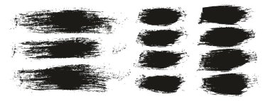 Yuvarlak Fırça Düzenli Uzun & Kısa Arkaplan Karışık Sanatçı Fırça Yüksek Detay Özet Vektör Arkaplan MeGA Karışık 